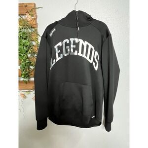 Legends Hoodie Mens M Hawthorne Tech Black Camo Pullover Streetwear Sweatshirt